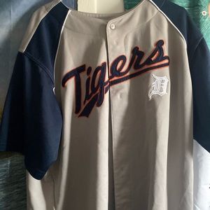 detroit tigers blank jersey